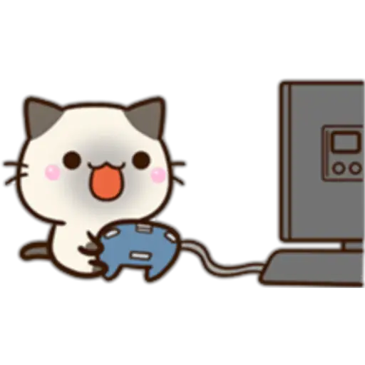 Chibi Siamese Cat preview
