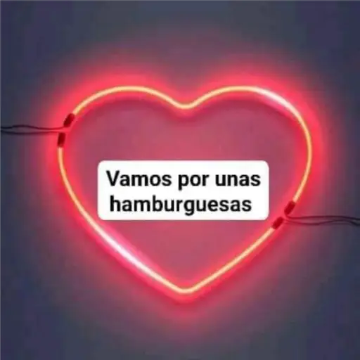 Corazón Neón (Hilo Rojo)