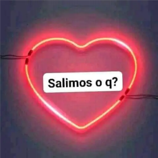 Corazón Neón (Hilo Rojo)