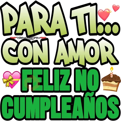♥•Feliz no cumpleaños•♥ sticker 22