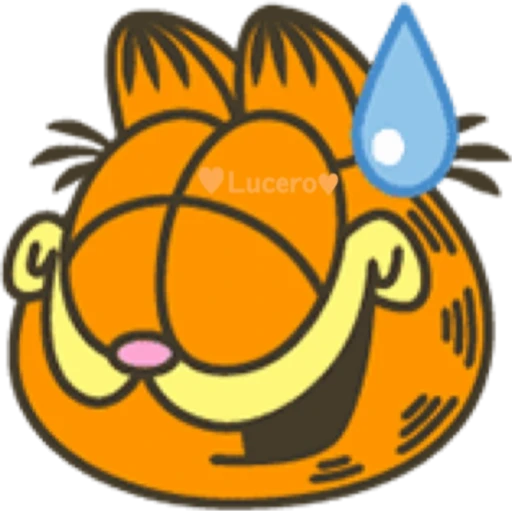 🧡Garfield emoji🧡 preview
