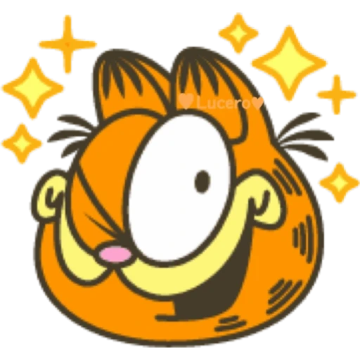 🧡Garfield emoji🧡 preview
