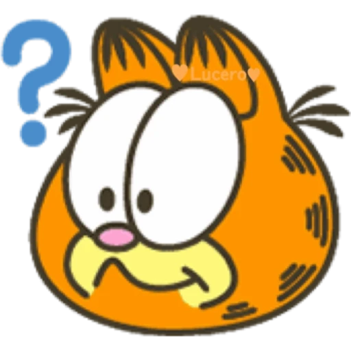 🧡Garfield emoji🧡