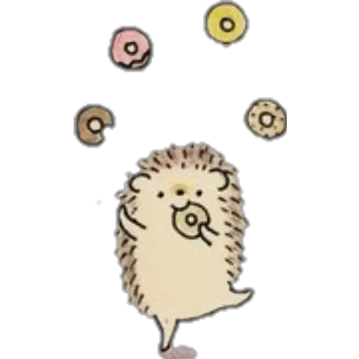 STICKERS ERIZOS 1 