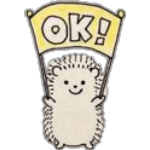 STICKERS ERIZOS 1 