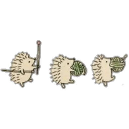 STICKERS ERIZOS 1  preview