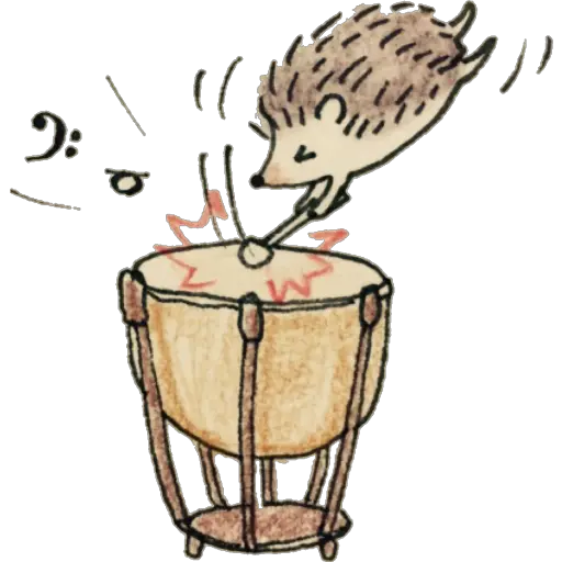 STICKERS ERIZOS 1 
