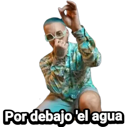 J Balvin Ft Tainy - Agua sticker 11