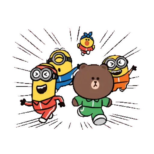 LINE FRIENDS & MINIONS preview