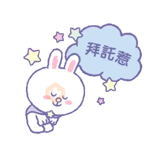 LINE FRIENDS 閃耀之星 sticker 16