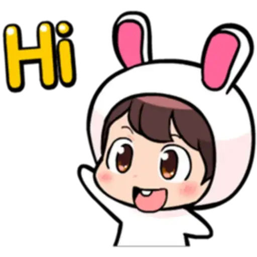 Lovely Rabbit boy