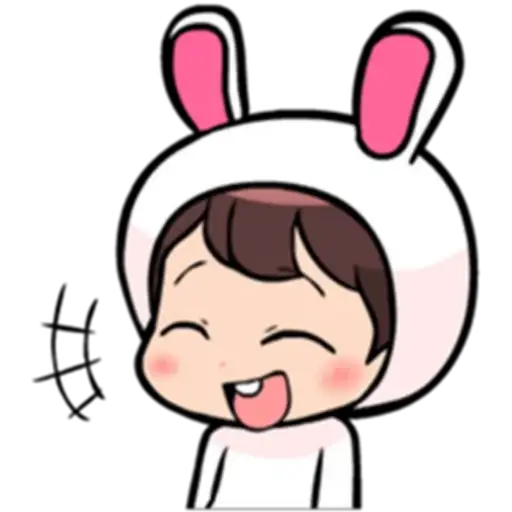 Lovely Rabbit boy