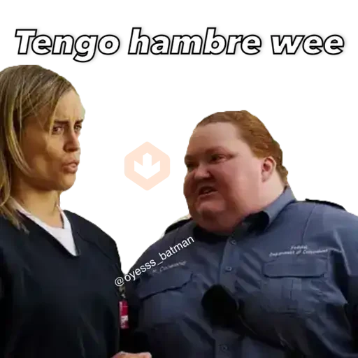 orange is the new black sticker 14