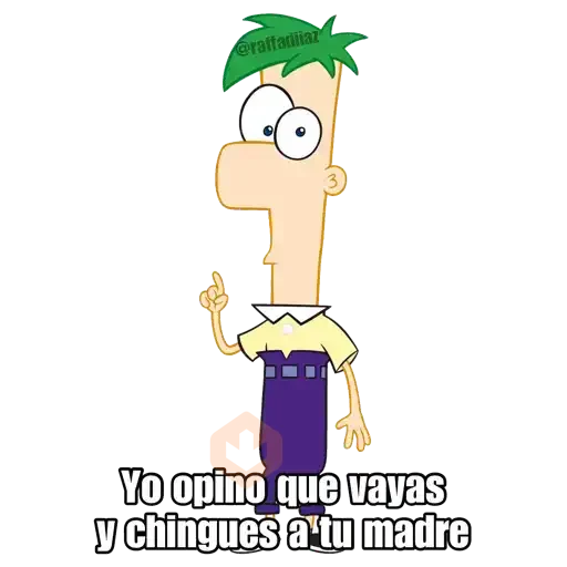 Phineas & Ferb sticker 14
