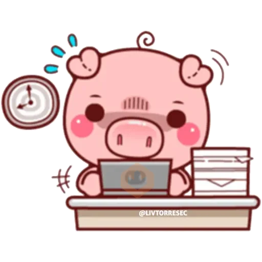 PINK PIG 2 sticker 28