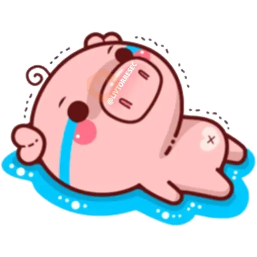 PINK PIG 2 sticker 23
