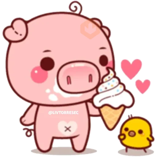 PINK PIG 2 sticker 12