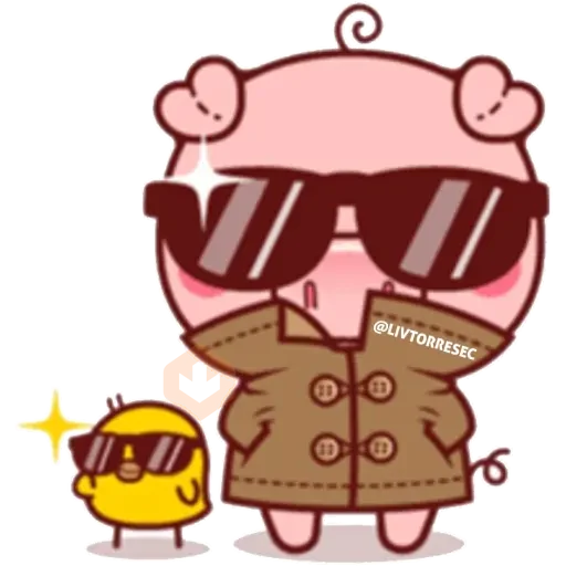 PINK PIG 2 sticker 21
