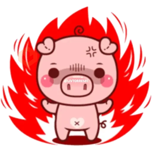 PINK PIG 2 sticker 25