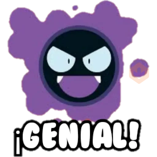 Pokémon fantasmas sticker 12