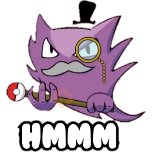 Pokémon fantasmas sticker 17