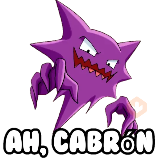 Pokémon fantasmas sticker 14