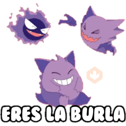 Pokémon fantasmas sticker 23