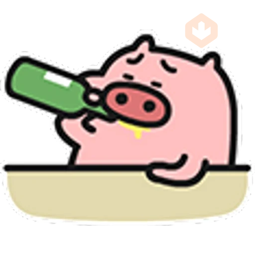 Quby Pig - Sticker 2 sticker 21