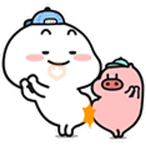 Quby Pig - Sticker sticker 21