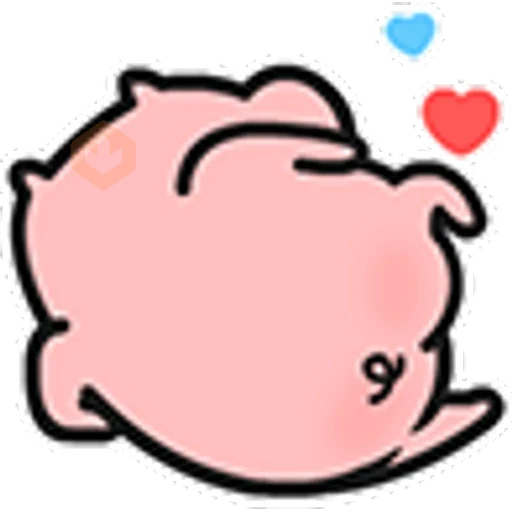 Quby Pig - Sticker sticker 15