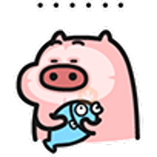 Quby Pig - Sticker sticker 22