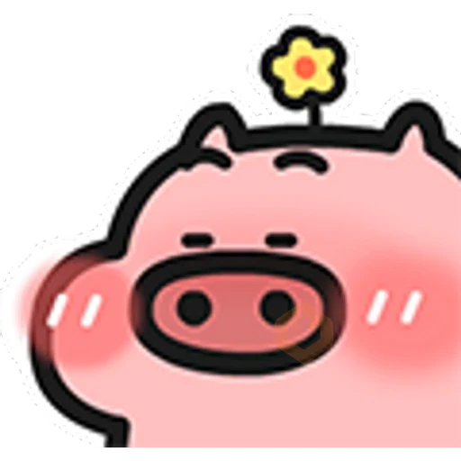 Quby Pig - Sticker sticker 23