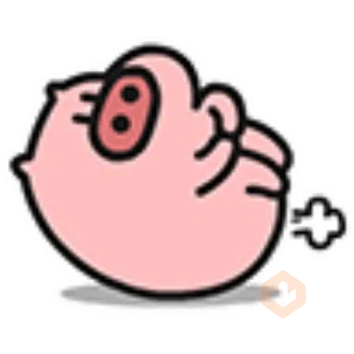 Quby Pig - Sticker sticker 20