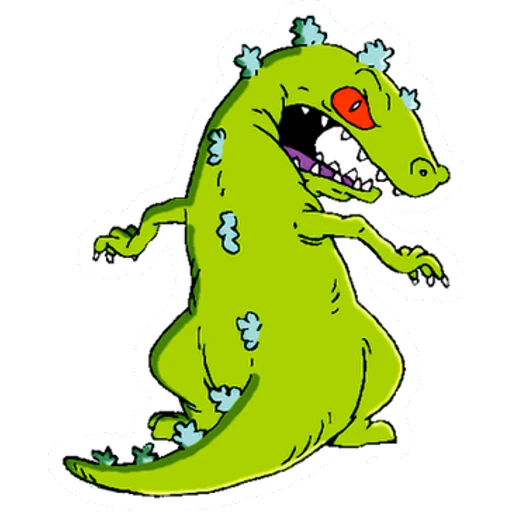 Reptar & Carlitos (Rugrats)