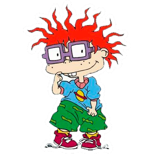 Reptar & Carlitos (Rugrats)