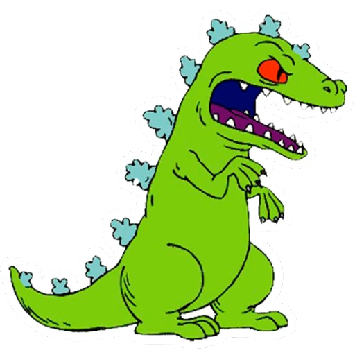 Reptar & Carlitos (Rugrats)