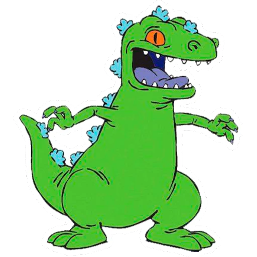 Reptar & Carlitos (Rugrats)