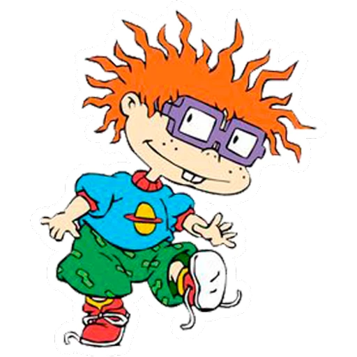 Reptar & Carlitos (Rugrats)