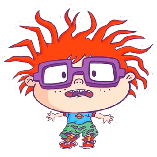 Reptar & Carlitos (Rugrats)