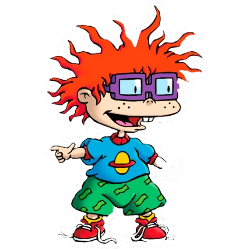 Reptar & Carlitos (Rugrats)