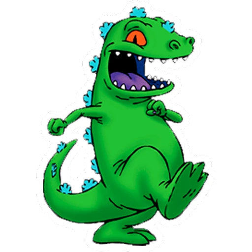 Reptar & Carlitos (Rugrats)