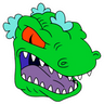 Reptar & Carlitos (Rugrats)