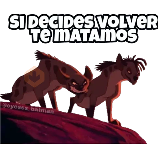 Shenzi Banzai y Ed sticker 24