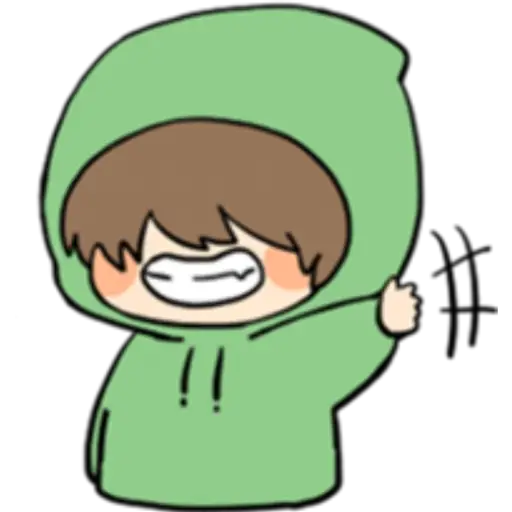 Shy Boy Stamp