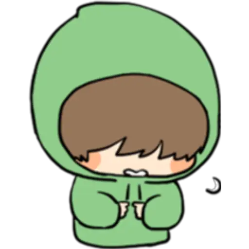 Shy Boy Stamp