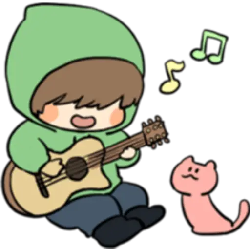 Shy Boy Stamp