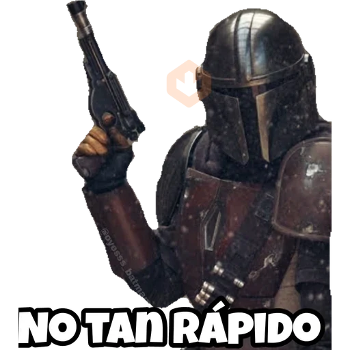 The Mandalorian sticker 17