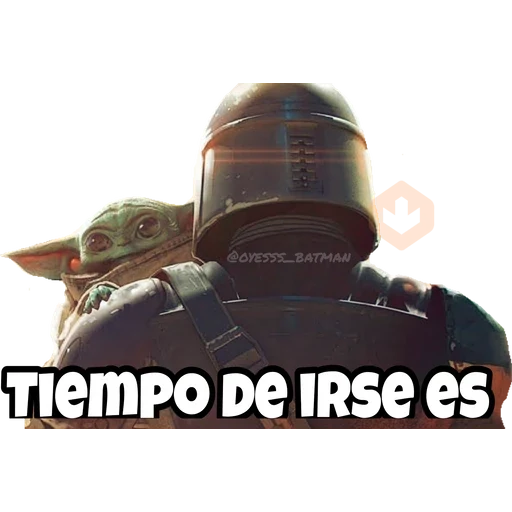 The Mandalorian sticker 19