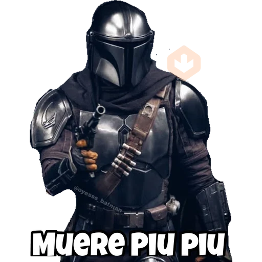The Mandalorian sticker 27
