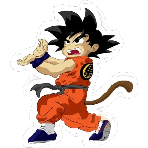 dragón ball sticker 18